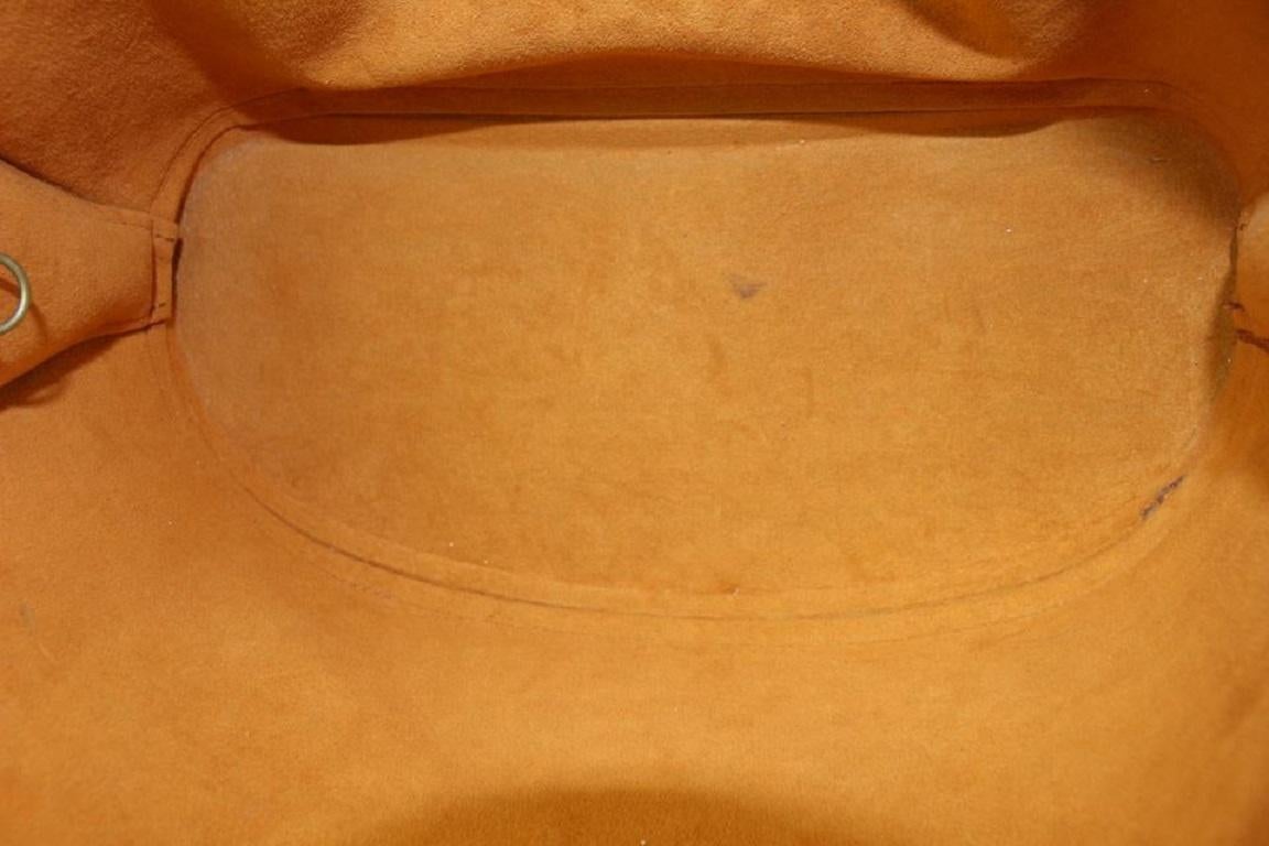 Women's Louis Vuitton Brown Epi Leather Gobelins Backpack 93lv7