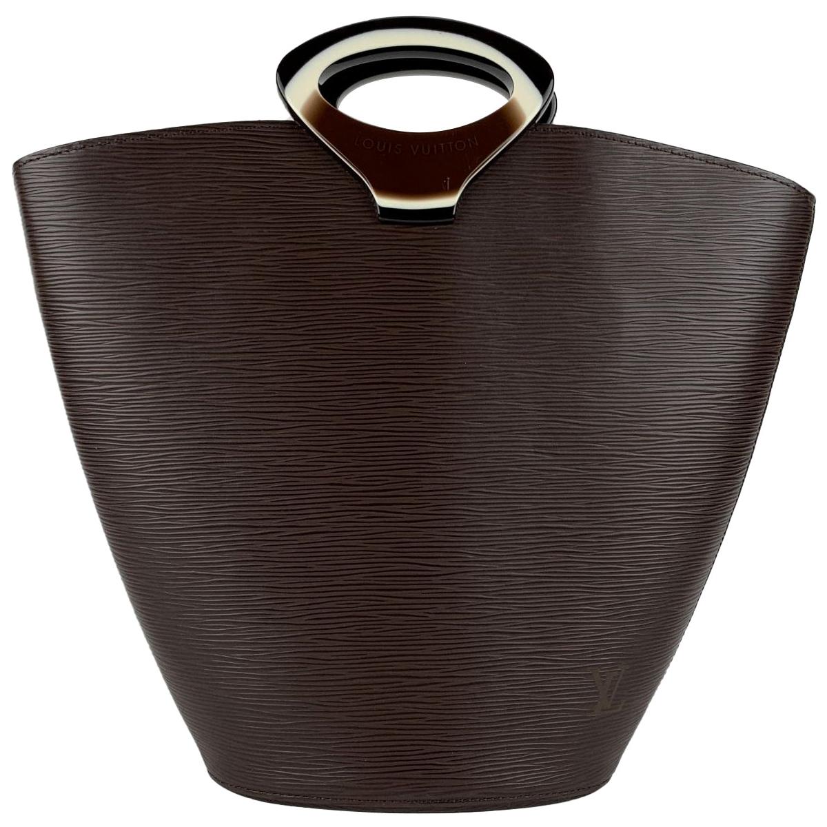 Louis Vuitton Brown Epi Leather Noctambule Tote Bag Handbag