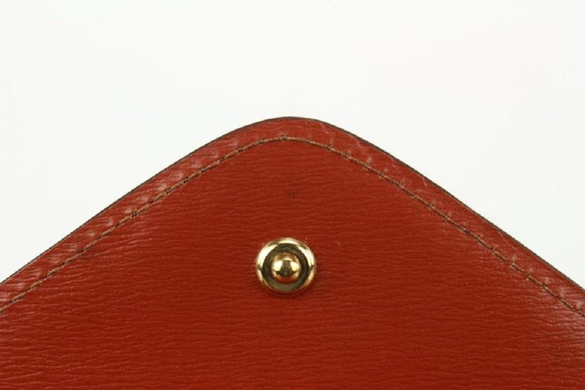 Louis Vuitton Brown Epi Leather Pochette Art Deco Envelope Clutch Bag 48lvs723 3