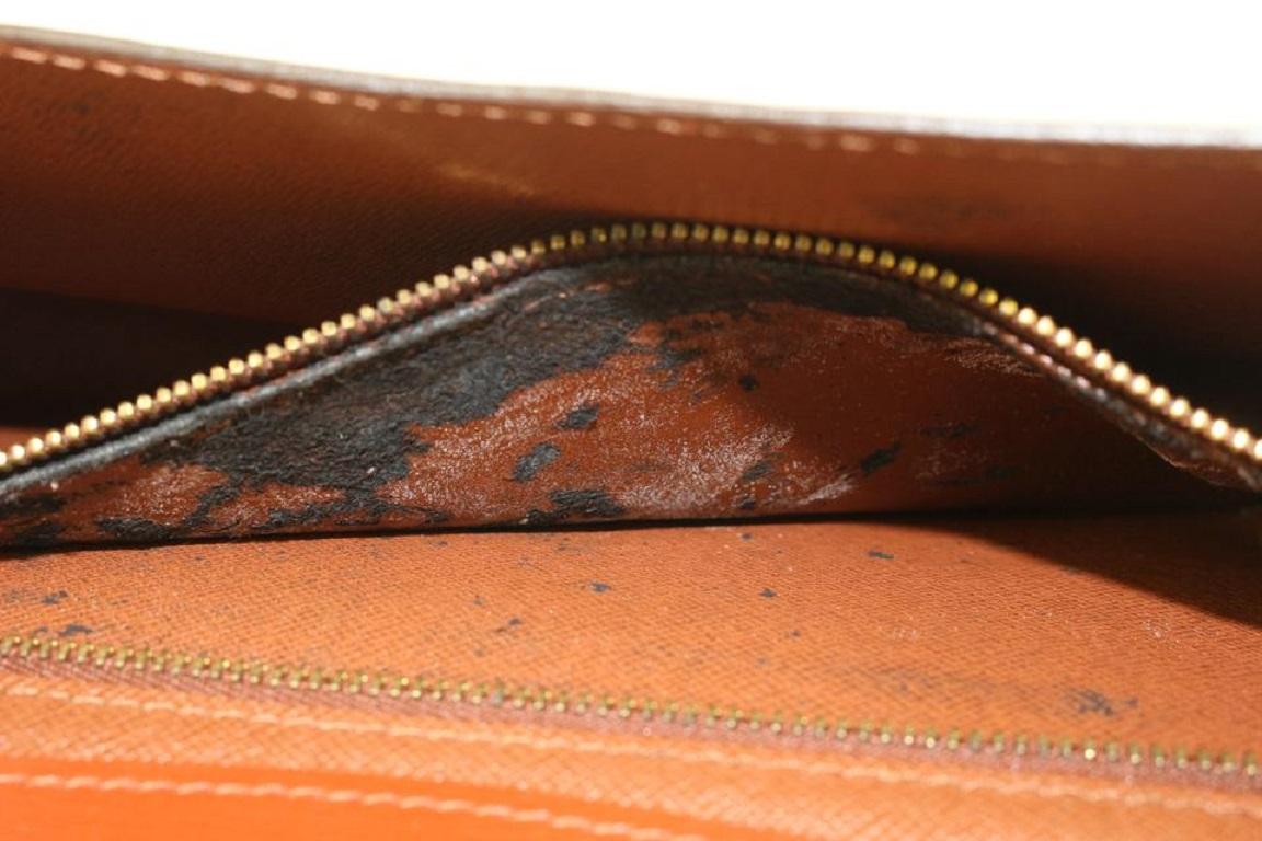 Louis Vuitton Brown Epi Leather Pochette Art Deco Envelope Clutch Bag 48lvs723 5