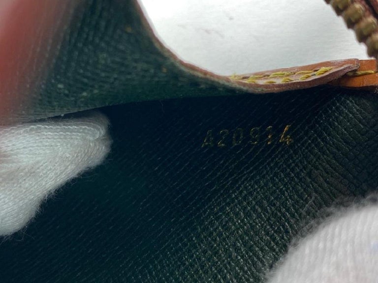 Louis Vuitton Brown Epi Leather Pochette Homme Envelope Clutch