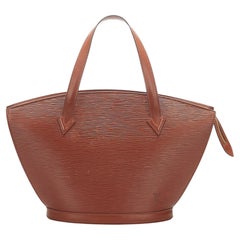 Louis Vuitton Brown Epi Leather Saint Jacques Shoulder Bag