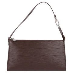 Louis Vuitton Brown Epi Leather Vintage Pochette Accessoires