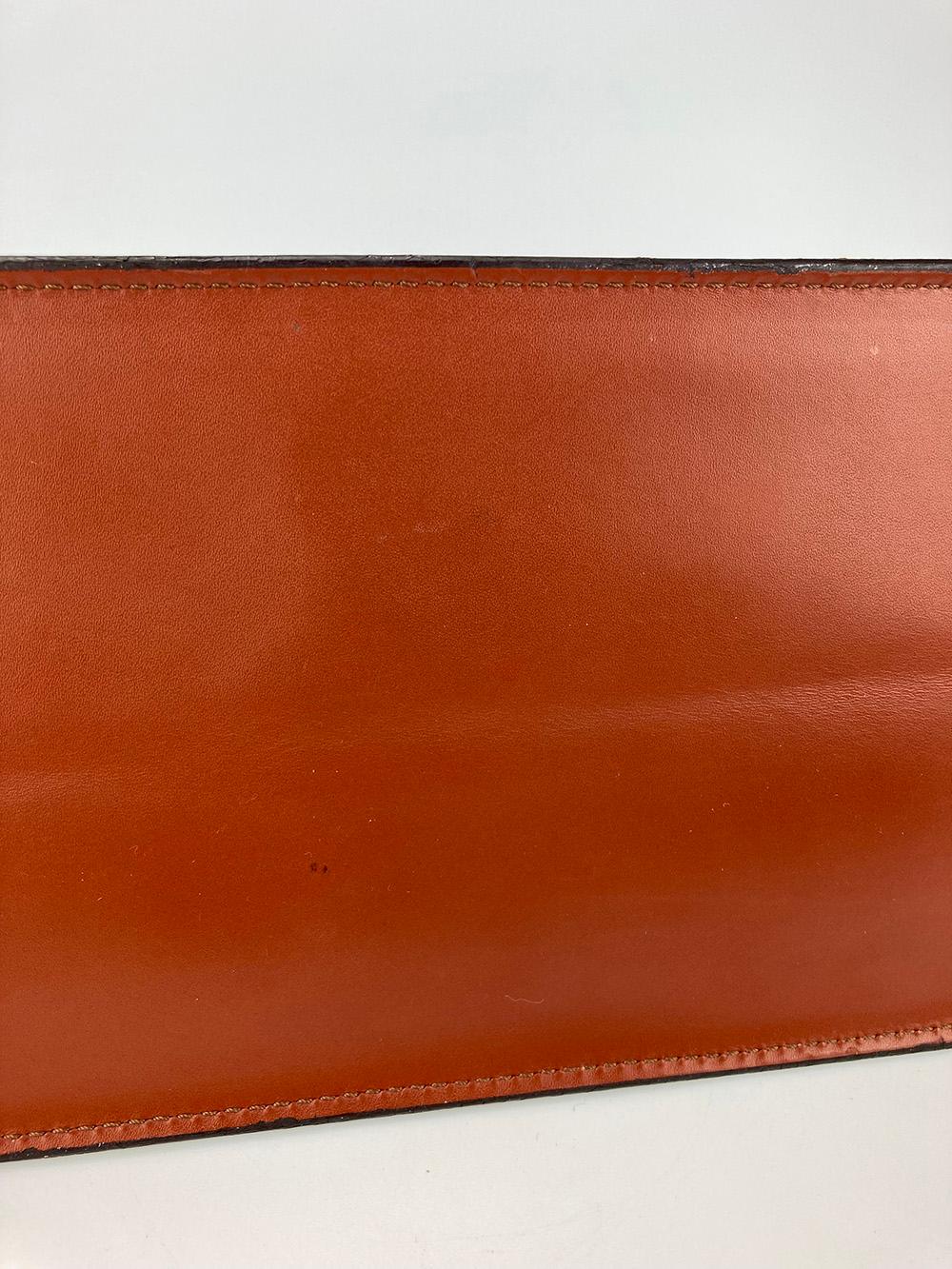 Louis Vuitton Brown Epi Sac Triangle Bag For Sale 1