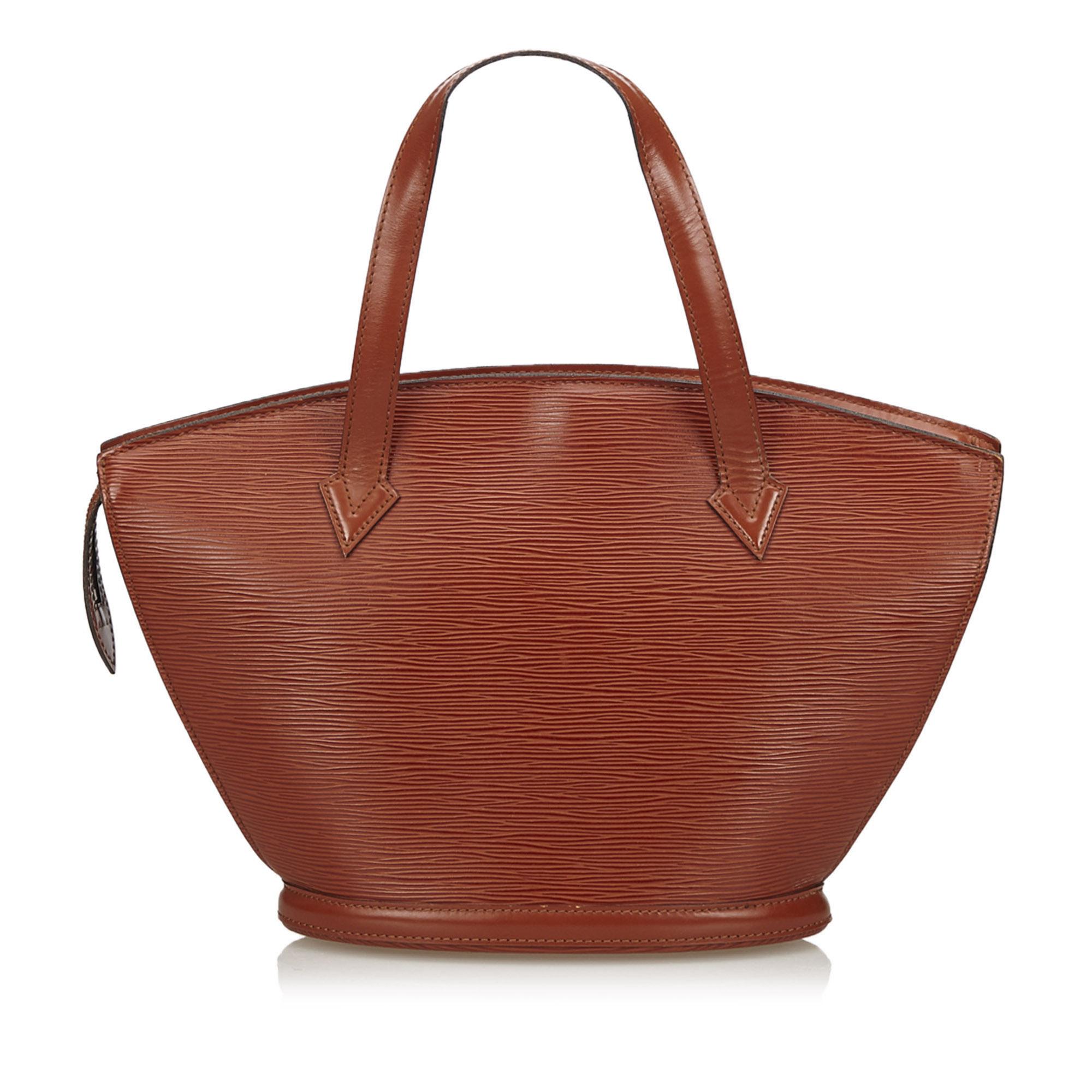 Louis Vuitton Brown Epi Saint Jacques In Good Condition For Sale In Orlando, FL