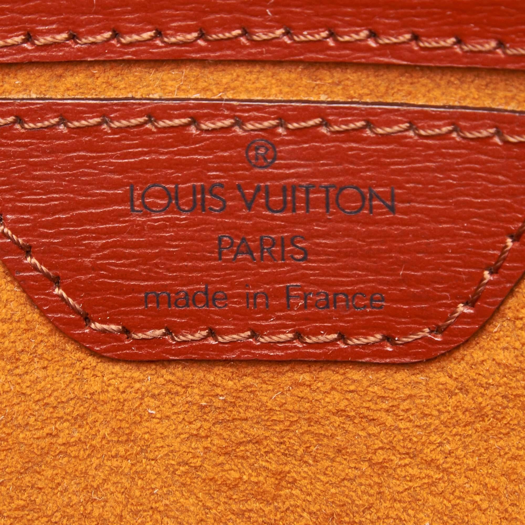 Louis Vuitton Brown Epi Saint Jacques PM 1