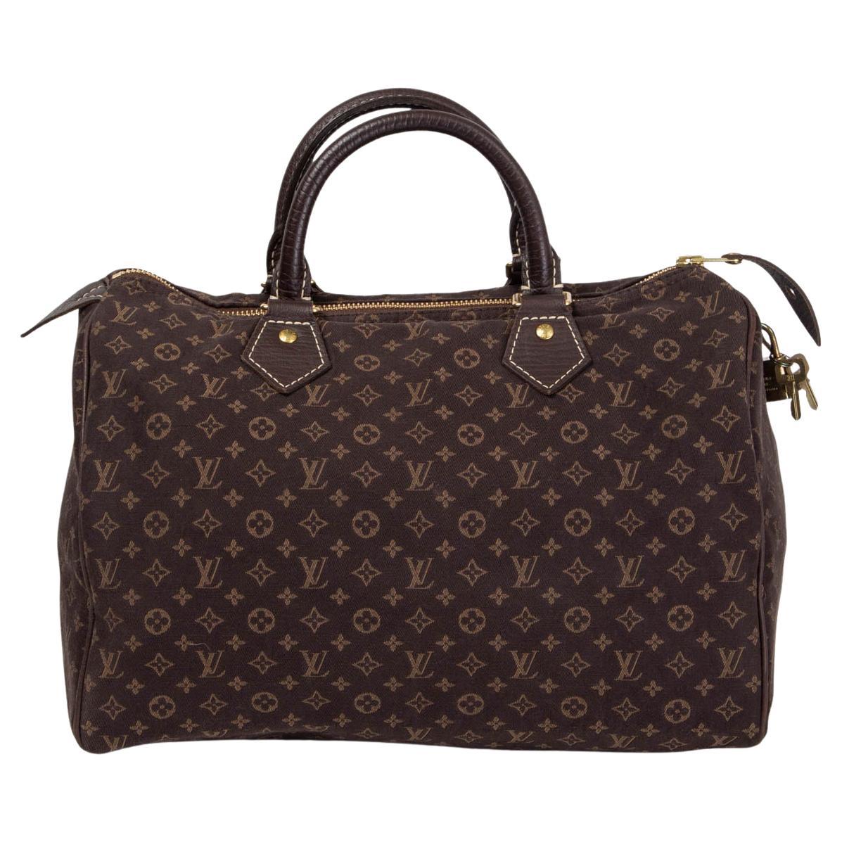 LOUIS VUITTON brown Fuisan Monogram Idylle SPEEDY 30 Bag