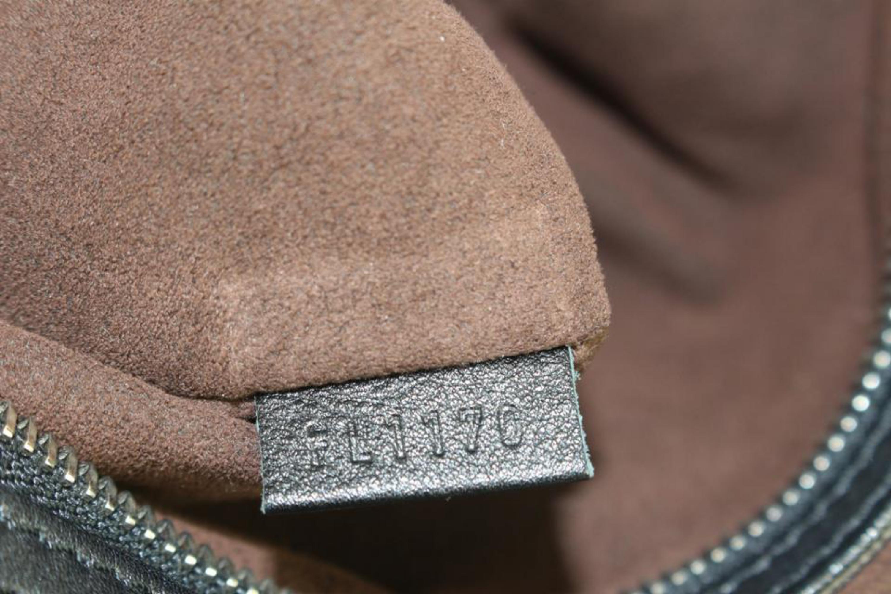 Louis Vuitton Brown Fumee Leather Monogram Antheia Leather Hobo GM Artsy 67lk511 6