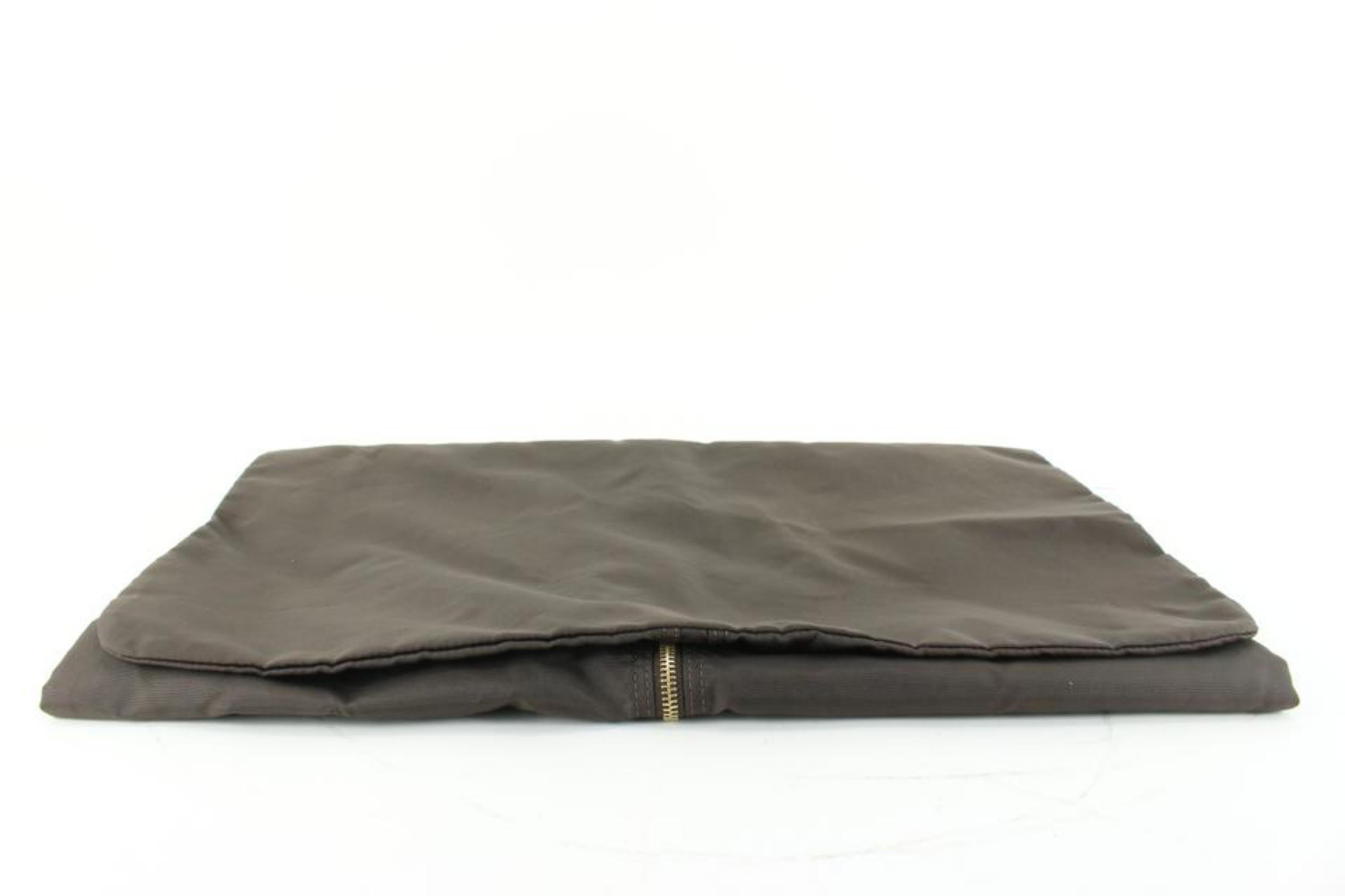 Louis Vuitton Brown Garment Bag with One Hanger 67lk84s 5