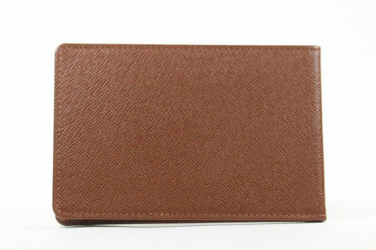 Louis Vuitton Brown ID Holder Card Wallet Insert 1LZ1104 For Sale at  1stDibs