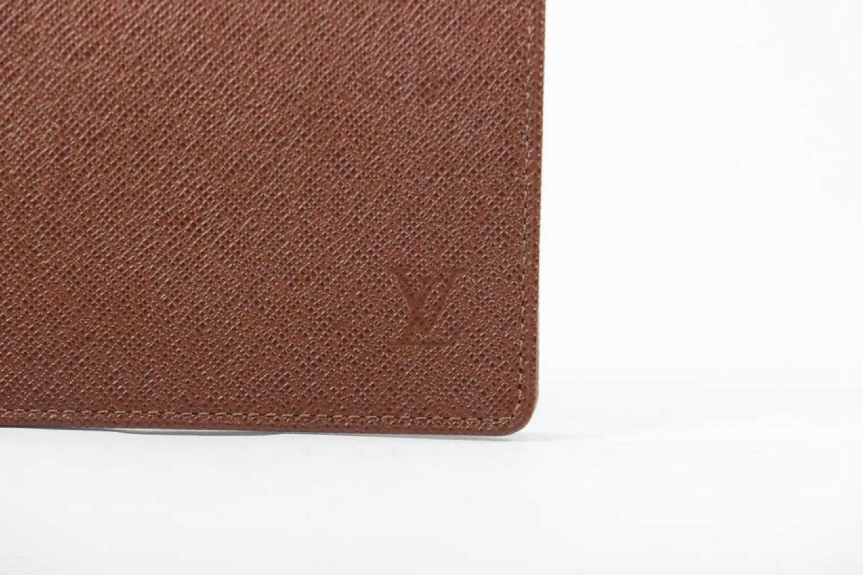 Women's Louis Vuitton Brown ID Holder Card Wallet Insert 1LZ1104 For Sale