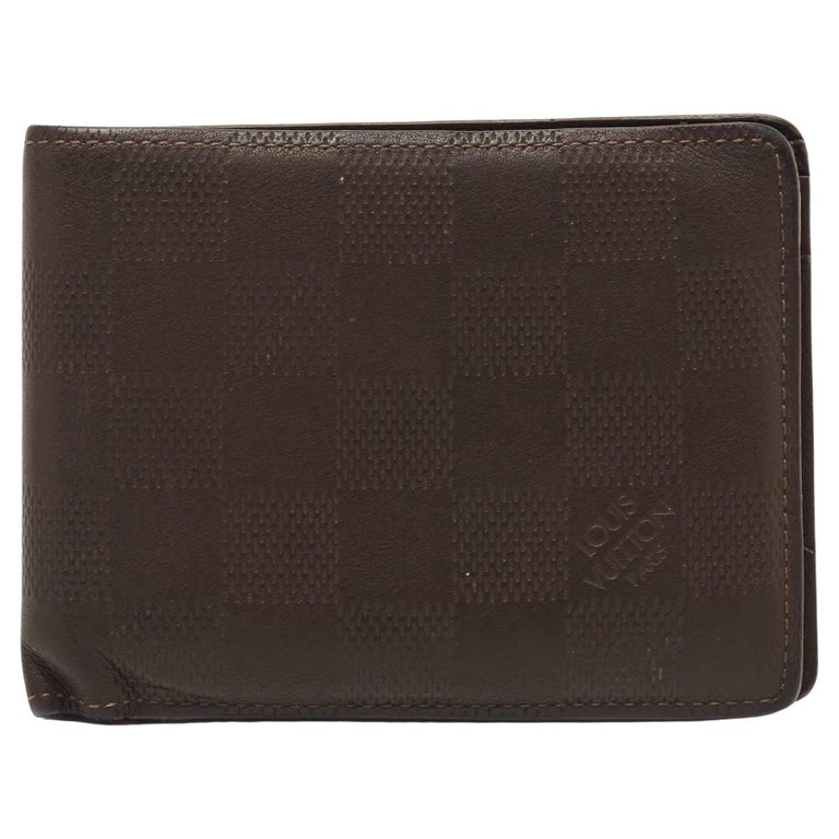 Louis Vuitton Bifold Damier Coated Canvas Marco Wallet LV-0814N-0001