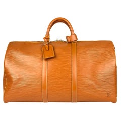 Louis Vuitton Brown Keepall Epi 50