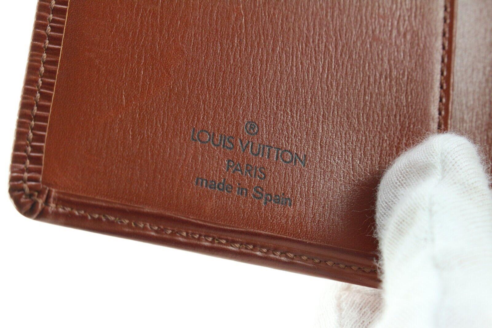 Louis Vuitton Brown Kenyan Fawn Epi Leather Long Brazza Wallet 3LV525C 8