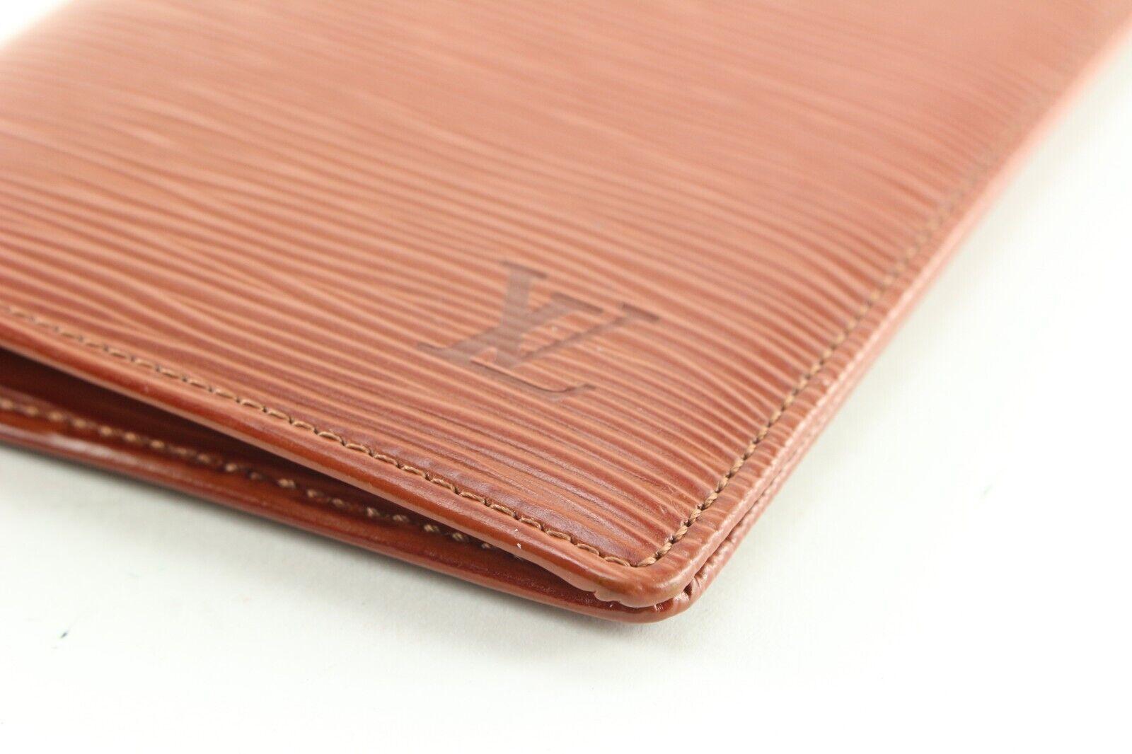 Louis Vuitton Brown Kenyan Fawn Epi Leather Long Brazza Wallet 3LV525C 2