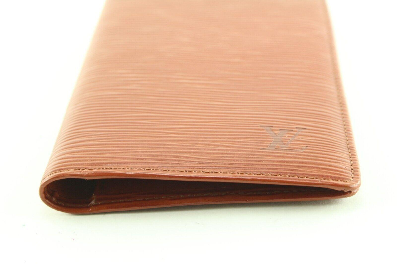 Louis Vuitton Brown Kenyan Fawn Epi Leather Long Brazza Wallet 3LV525C 3