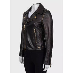 Louis Vuitton Brown Lambskin Jacket Vest Size 38/M