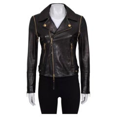 Louis Vuitton Brown Lambskin Jacket Vest Size 38/M