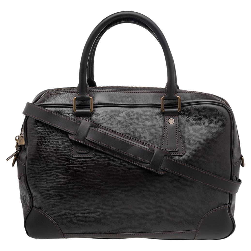 Louis Vuitton Brown Leather Acoma Utah Messenger Bag
