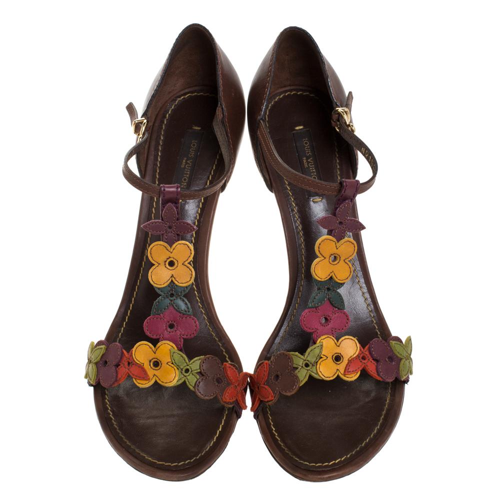louis vuitton strap sandals