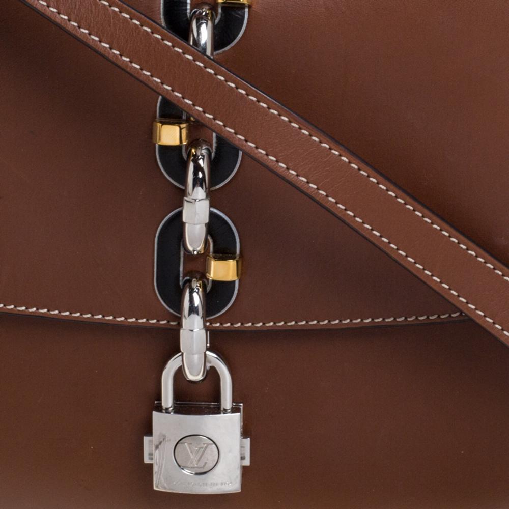 Louis Vuitton Brown Leather Chain It PM Bag 6
