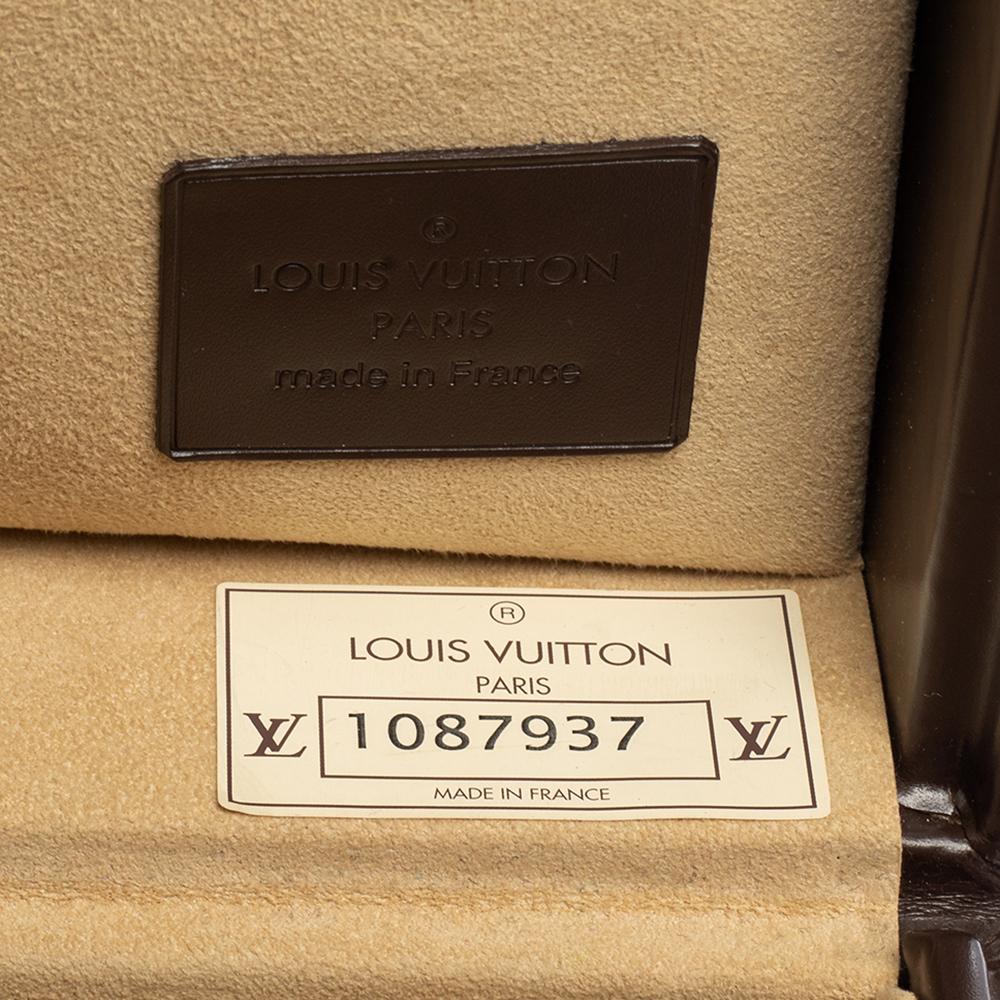 Louis Vuitton Brown Leather Jewelry Box 2