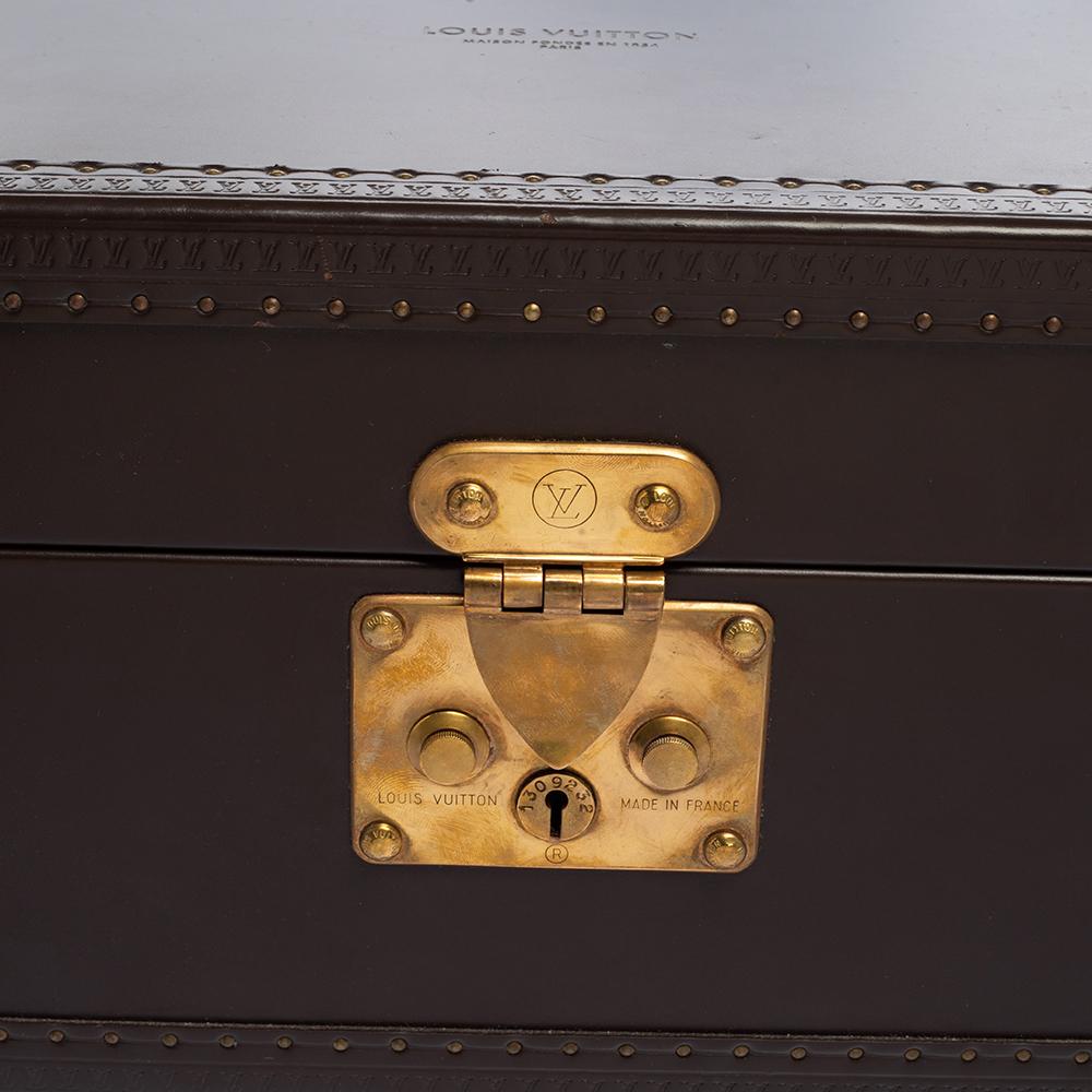 Louis Vuitton Brown Leather Jewelry Box 4
