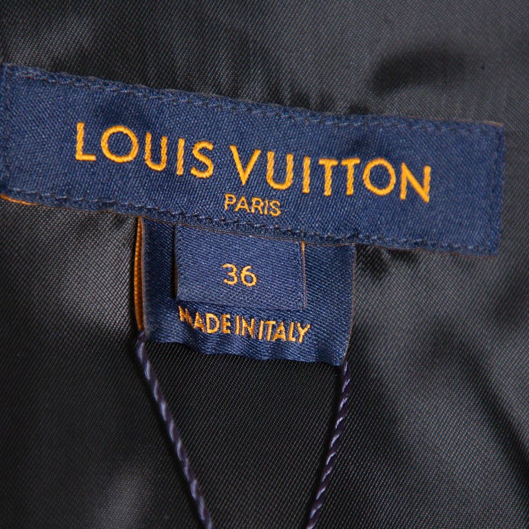 Louis Vuitton Brown Leather Miss France Trunk Monogram Jacket S Louis  Vuitton