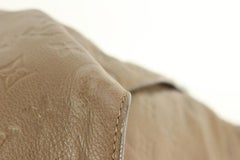 Louis Vuitton Brown Leather Monogram Empreinte Lumineuse GM 2way bag 68lk511s
