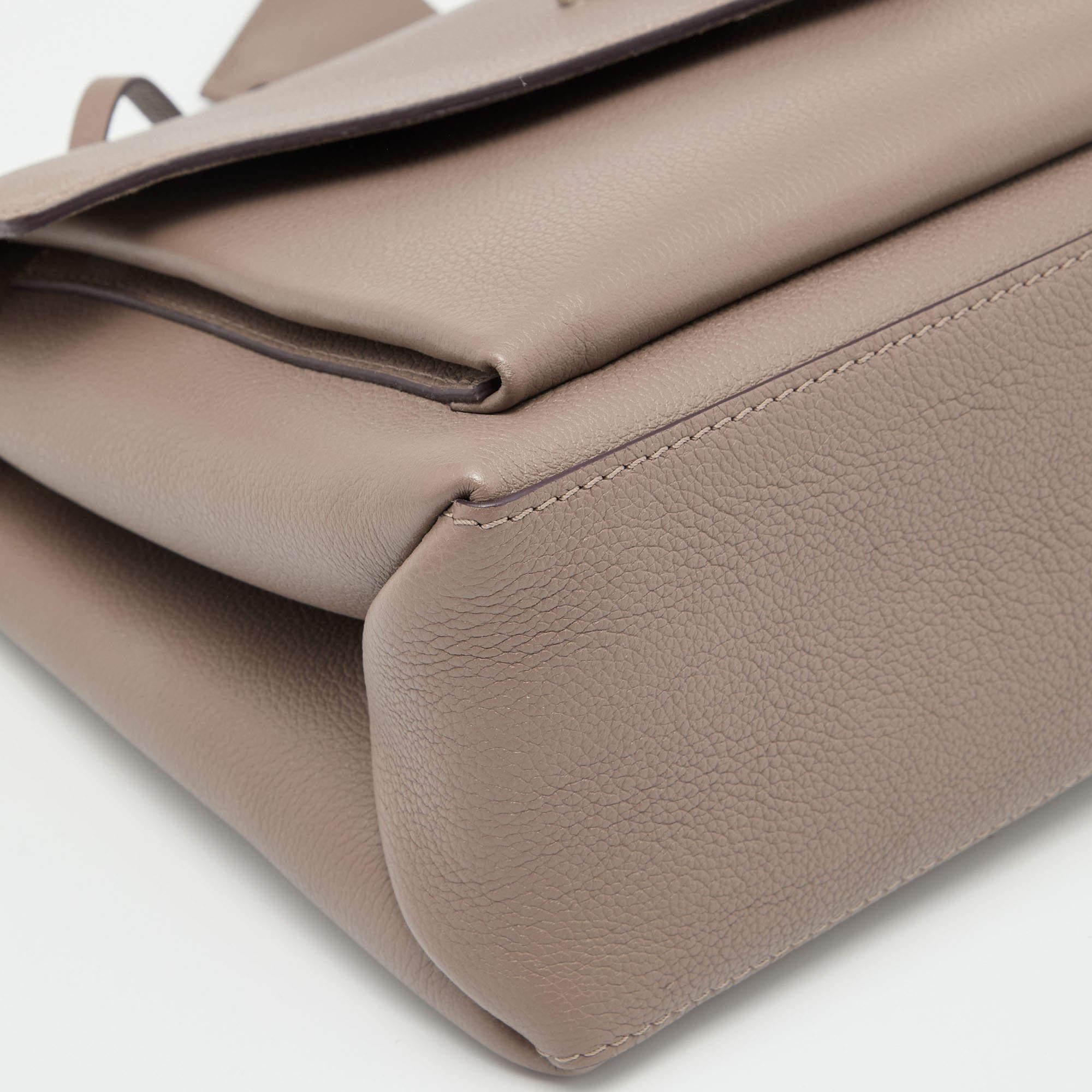 Louis Vuitton Brown Leather Mylockme Ever BB Bag 3
