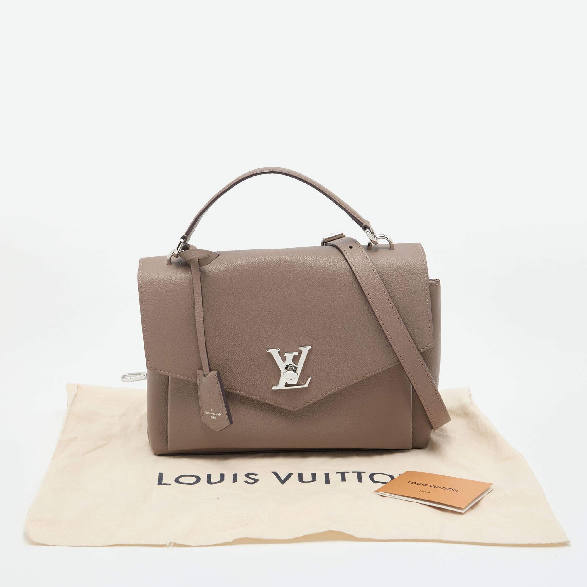 Louis Vuitton Brown Leather Mylockme Ever BB Bag 4