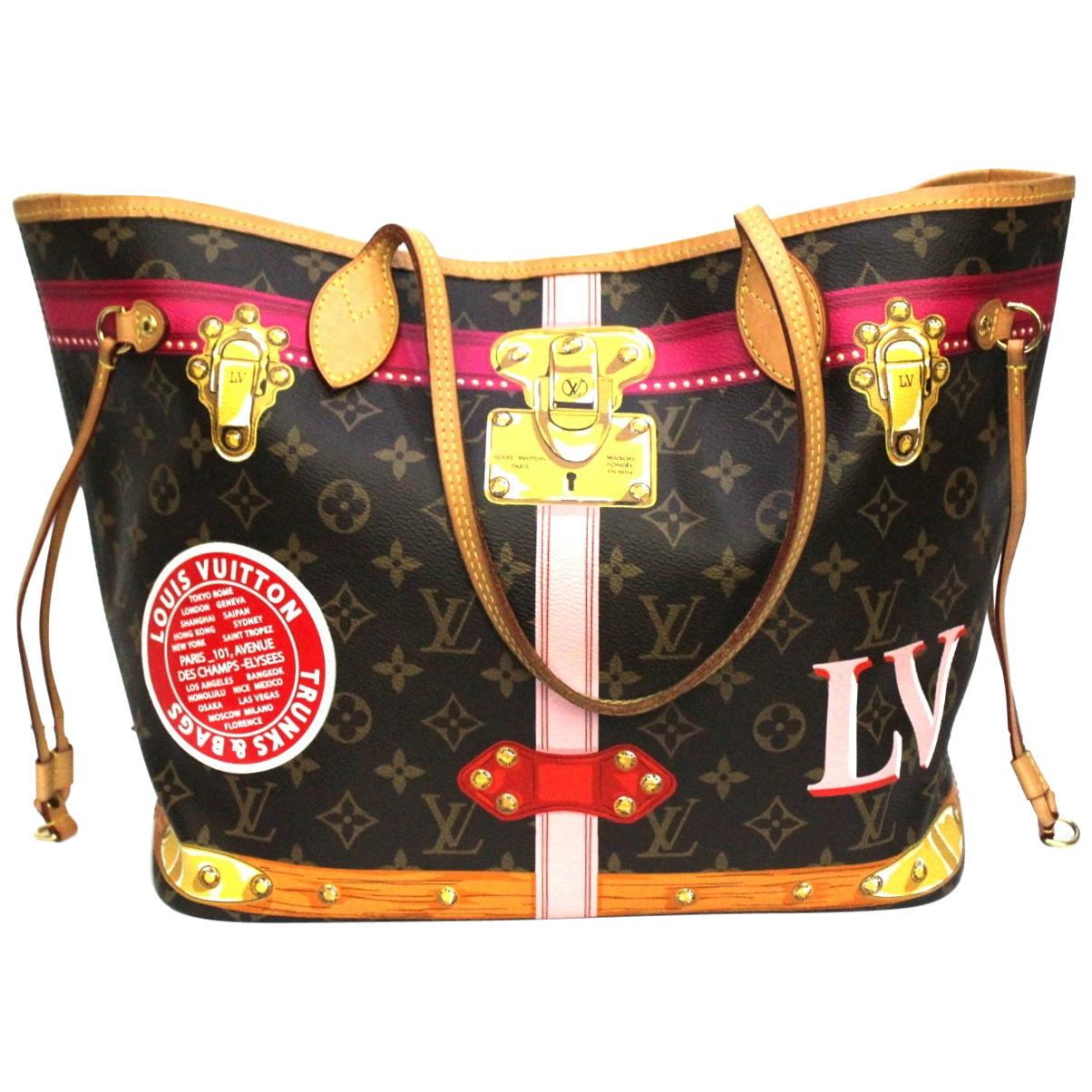 2019 Louis Vuitton Brown Monogram Coated Canvas and Vachetta Leather  Valisette PM For Sale at 1stDibs