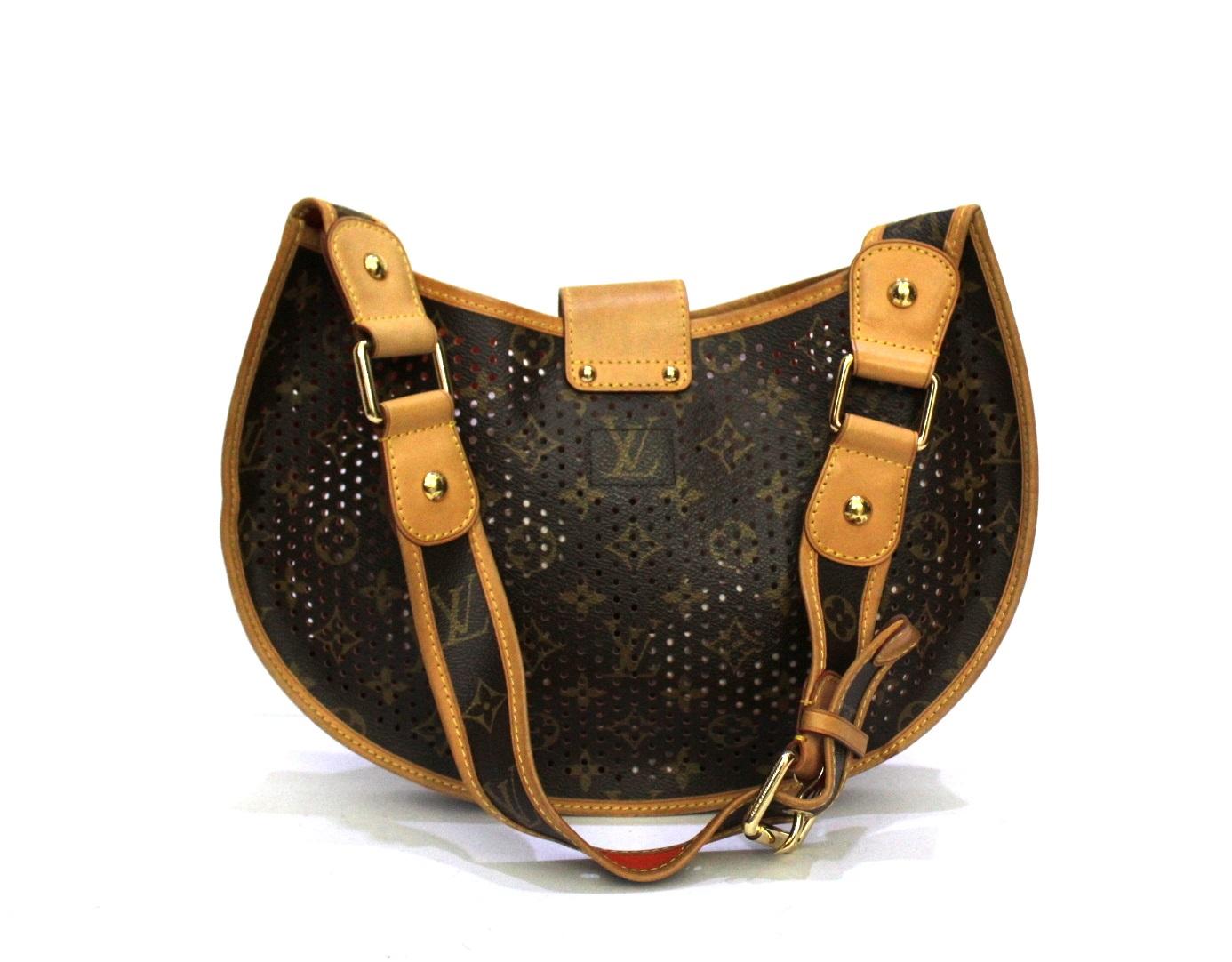 louis vuitton perforated bag