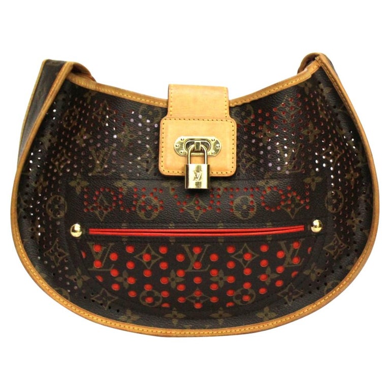 Louis Vuitton Brown Leather Perforated Bag at 1stDibs  louis vuitton  perforated bag, lv perforated bag, louis vuitton multicolor bag
