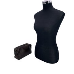 Louis Vuitton Brown Leather Pochette Utah True Toilette Cosmetic Bag