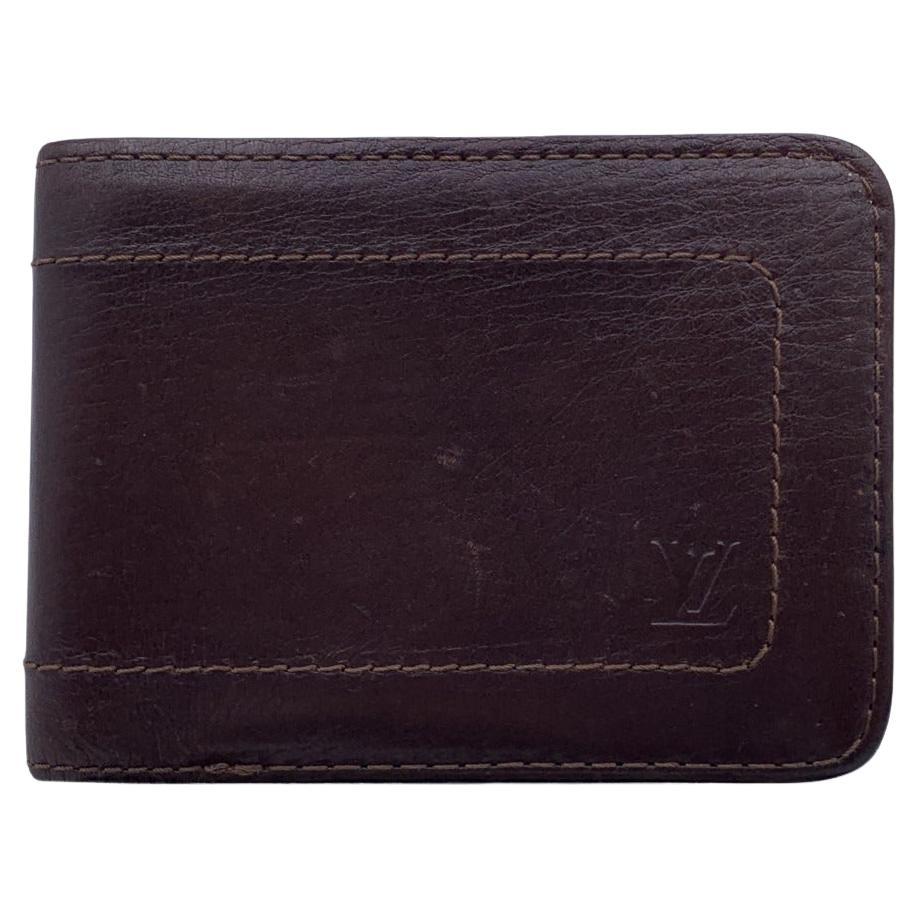 Louis Vuitton Leather Utah Men Bifold For at 1stDibs