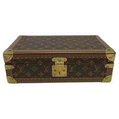 Louis Vuitton Brown Leather Watch Case