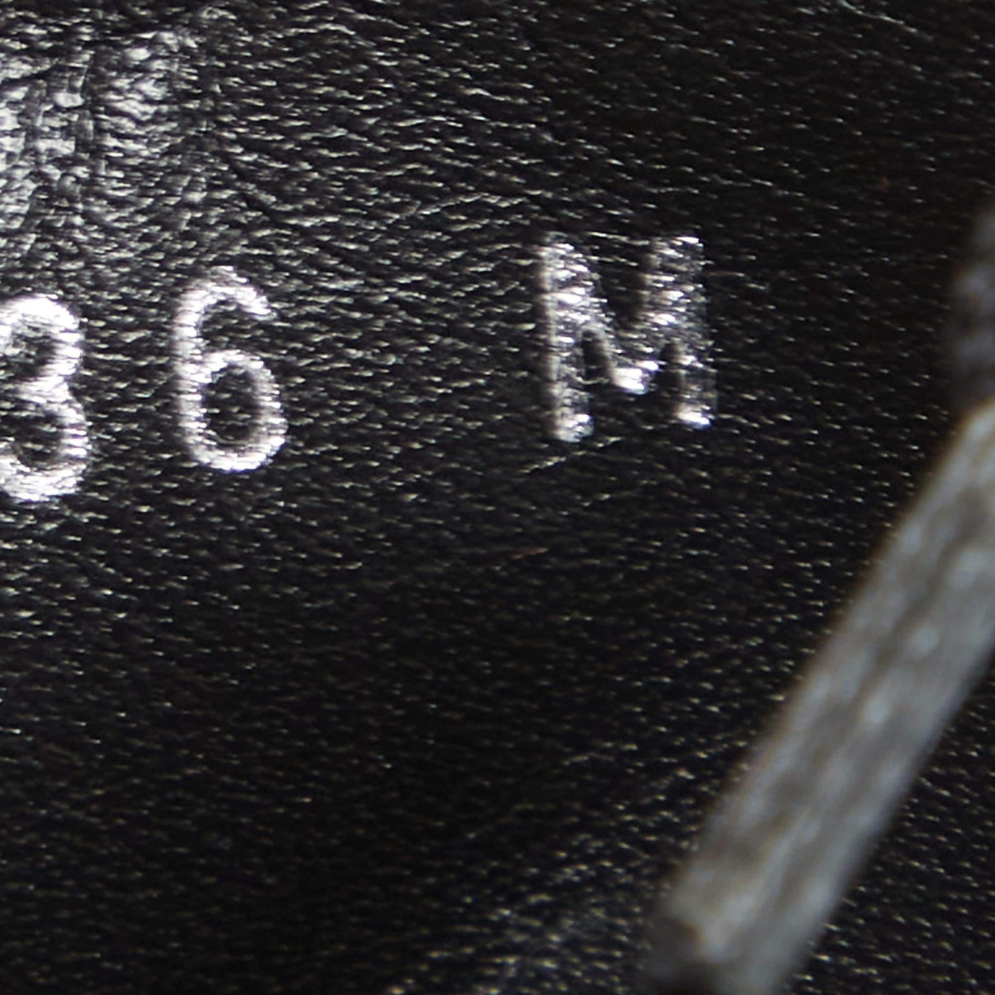 Louis Vuitton Brown Leather Wonderland Ranger Boots Size 36 4