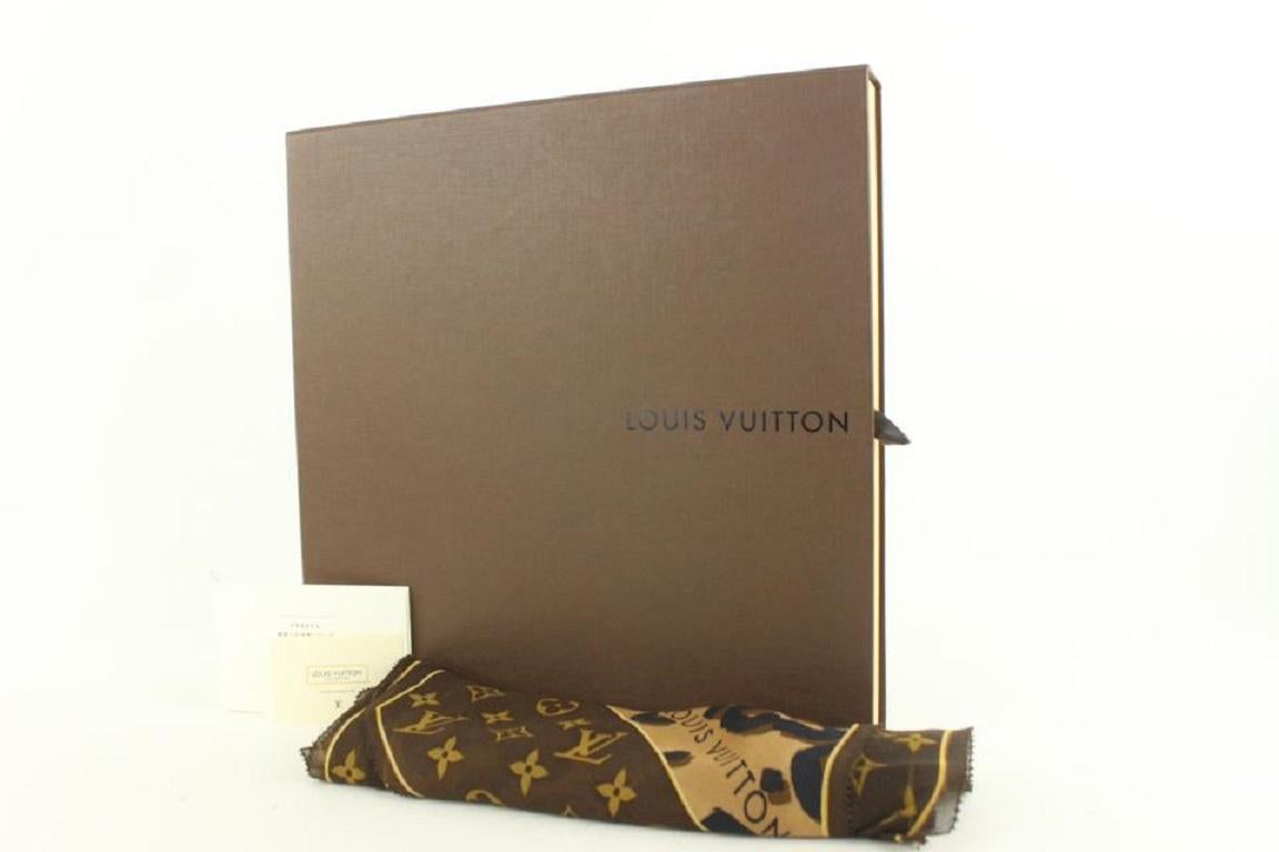 LOUIS VUITTON x Stephen Sprouse Graffiti Leopard Etole Scarf Wrap Limited  Rare