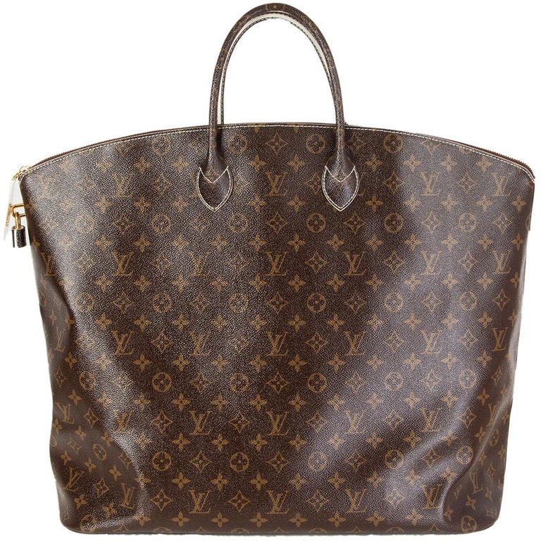Louis Vuitton Brown Monogram Randonnee GM Leather Cloth ref.517887 - Joli  Closet