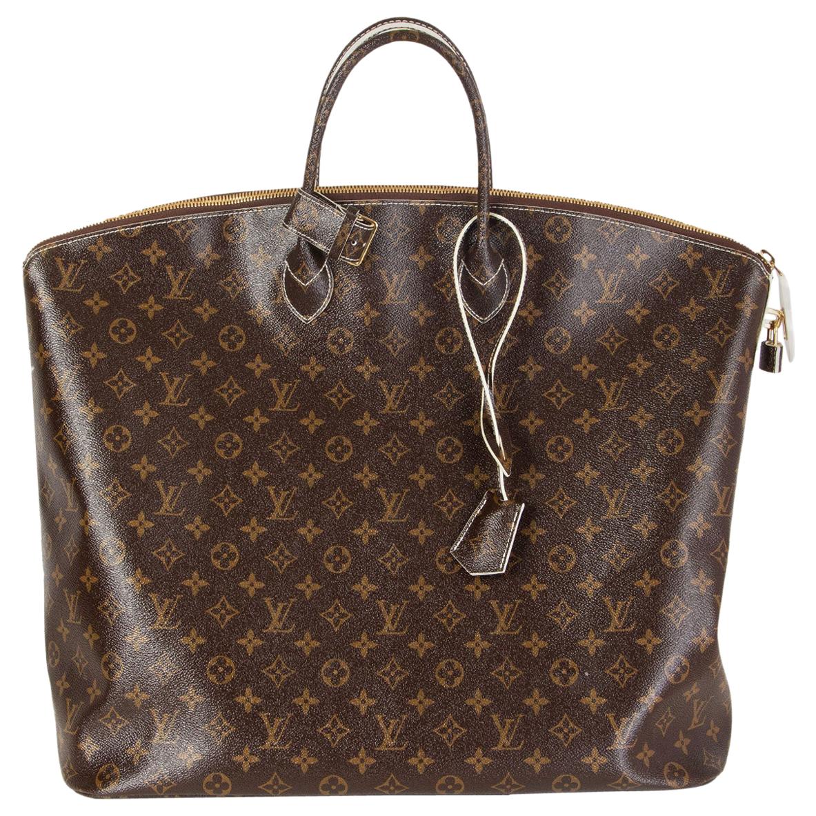Louis Vuitton Brown Monogram Randonnee PM Leather Cloth ref.878829 - Joli  Closet