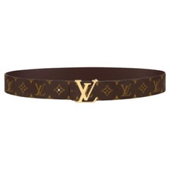 Louis Vuitton Brown LV Initials 40 MM Reversible Belt