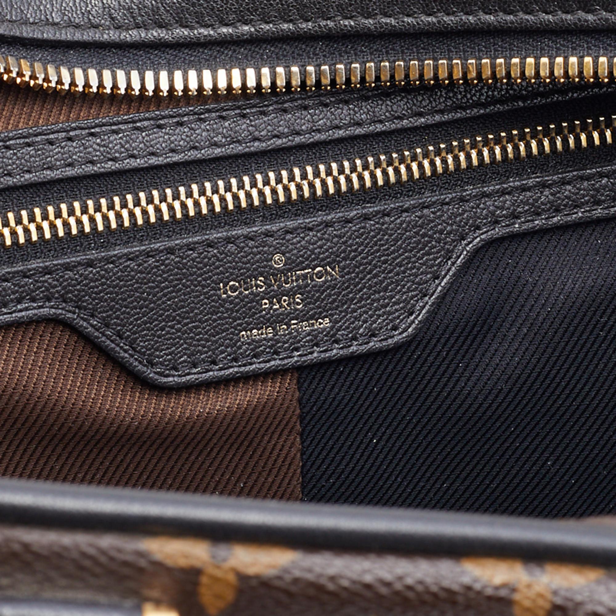 Louis Vuitton Brown/Marine Monogram Canvas and Leather Limited Edition Blocks Zi 5
