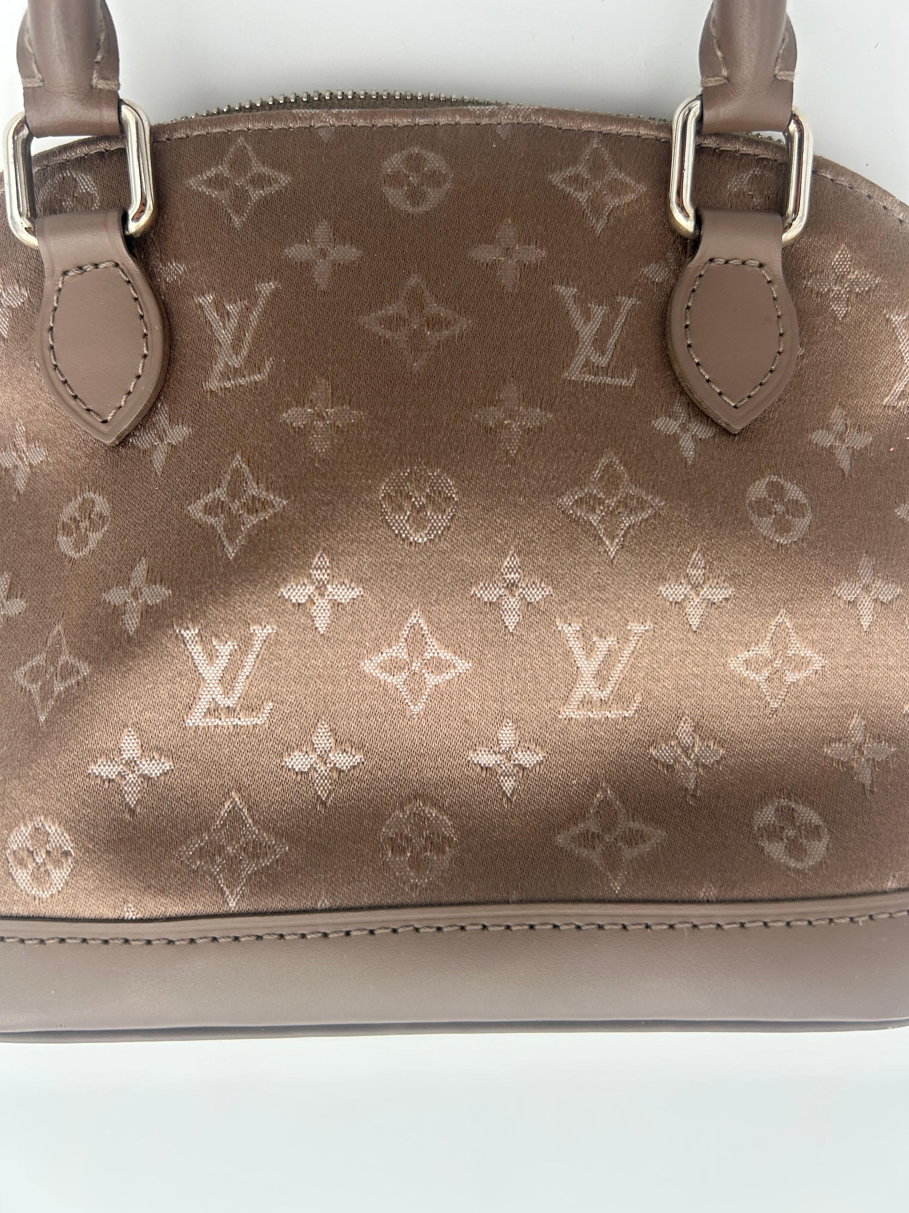 Louis Vuitton Mini Alma Marrone in vendita 6