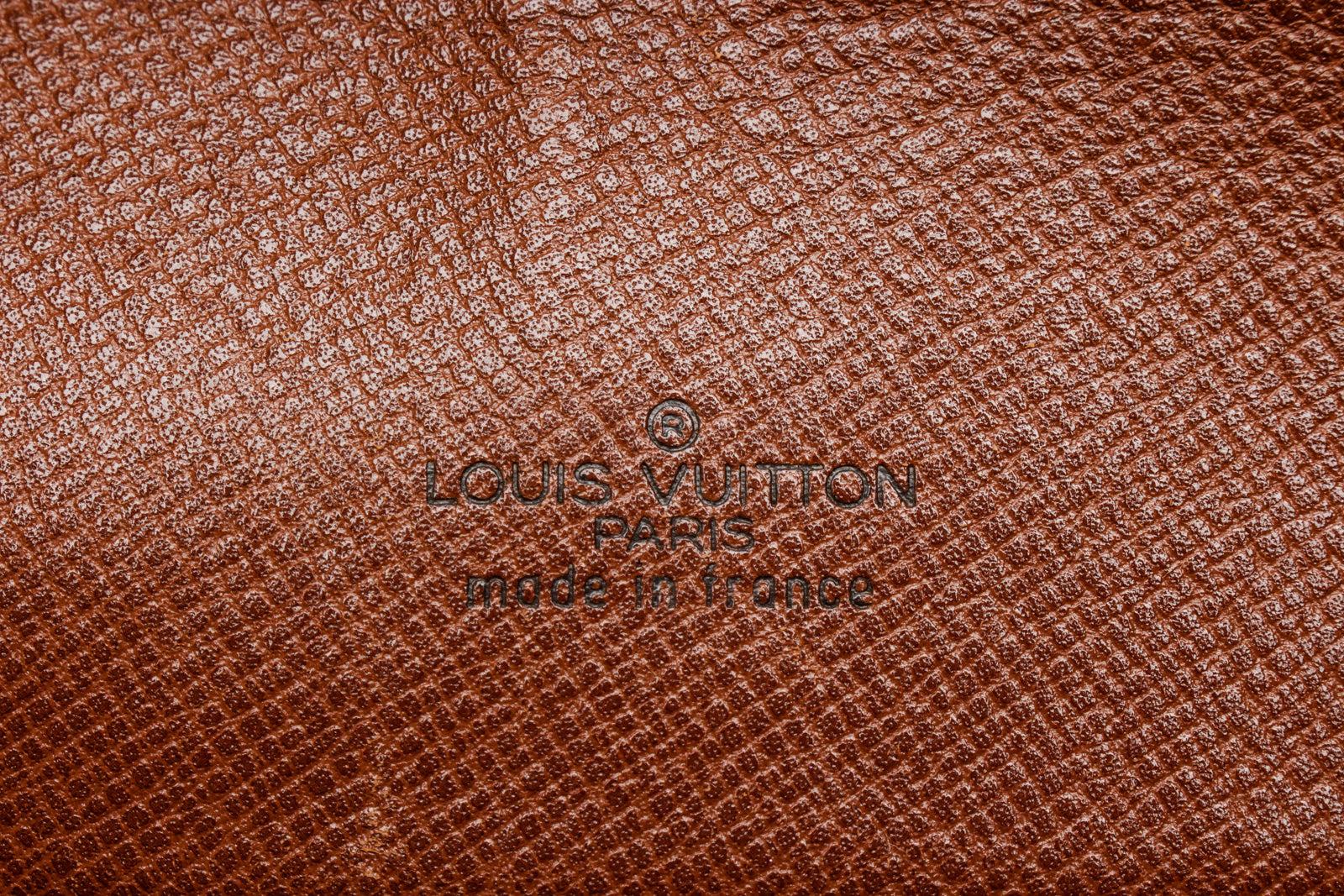 Black Louis Vuitton Brown Mini St. Cloud MM Crossbody Bag with monogram canvas For Sale