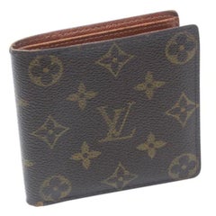 Louis Vuitton Brown Mongoram Coated Canvas Marco Bifold Wallet