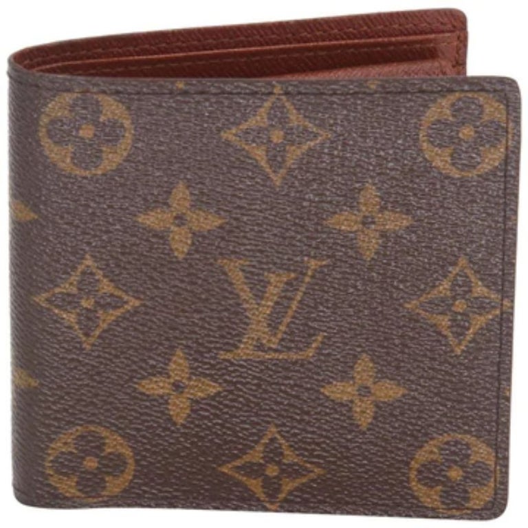 Vintage, Authentic Louis Vuitton Famier Ebene Mens Credit Wallet 4.5in x  4in