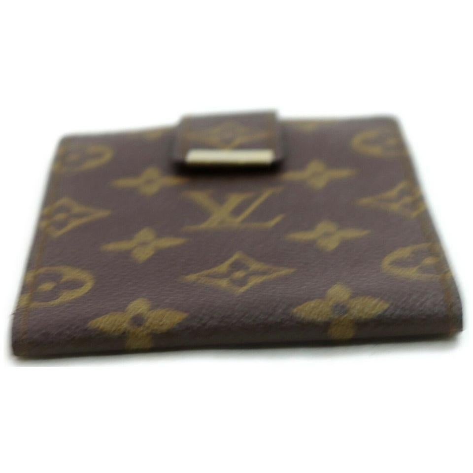 Louis Vuitton Brown Monogam Flap Ultra Rare Limited Vintage 872594 Wallet 7