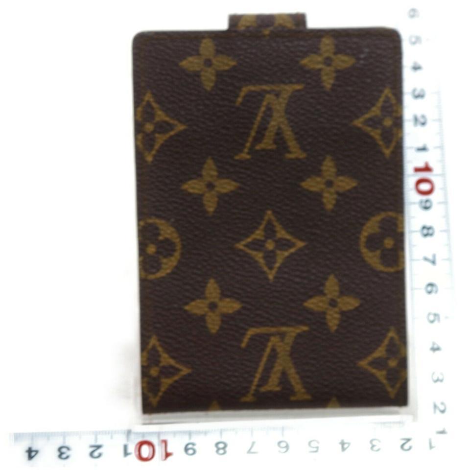 Women's Louis Vuitton Brown Monogam Flap Ultra Rare Limited Vintage 872594 Wallet