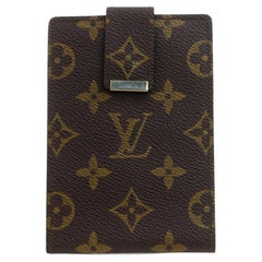 Louis Vuitton Brown Monogam Flap Ultra Rare Limited Vintage 872594 Wallet